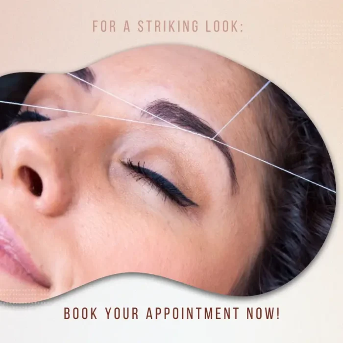 On-Demand Eyebrow Threading Service at Your Home in Kolkata