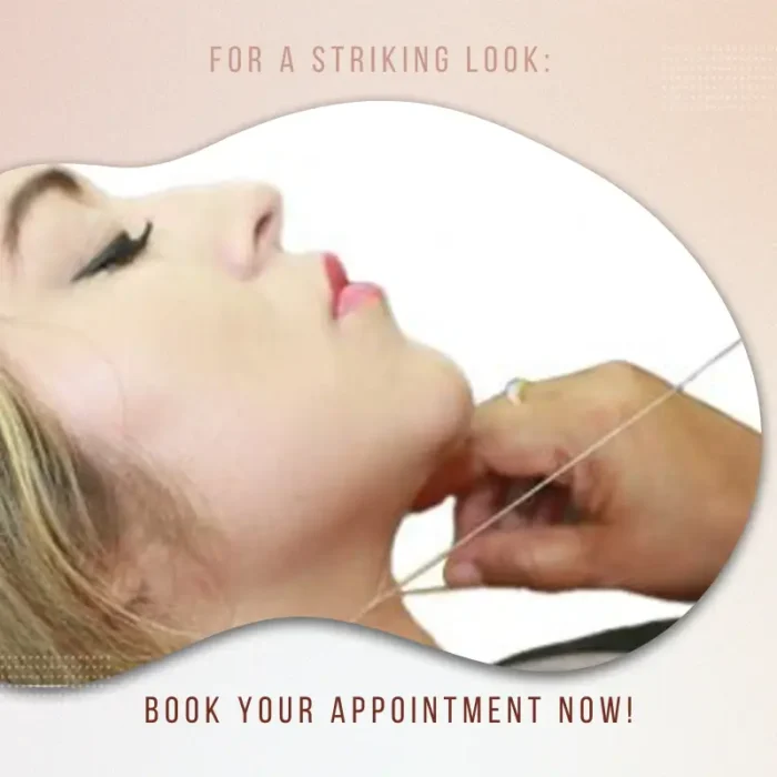 On-Demand Neck Threading Service at Your Home in Kolkata